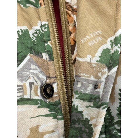 Women’s Dairy Boy Mountain Puffer Horse Country Tan Size XS/S - Picture 6 of 6